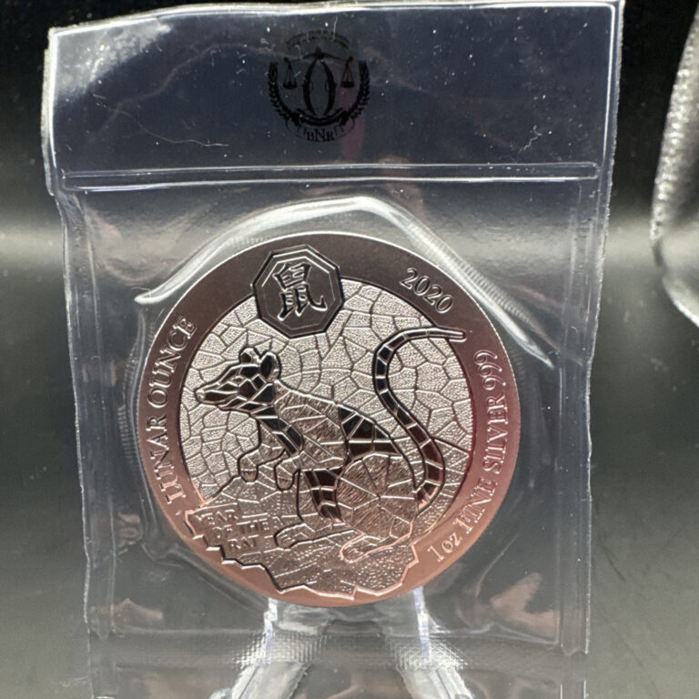 Read more about the article 2020 RWANDA | Silver 1 oz Lunar Year of the Rat – OGP Coin 50 RWF #48482C