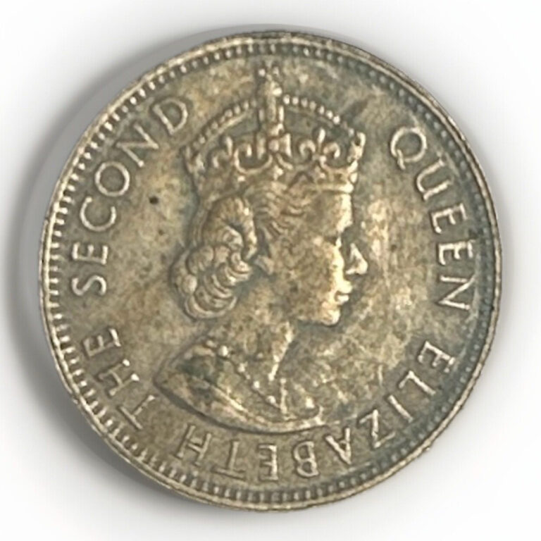 Read more about the article Nigeria 1959 One Shilling Coin Queen Elizabeth Money Africa Federation