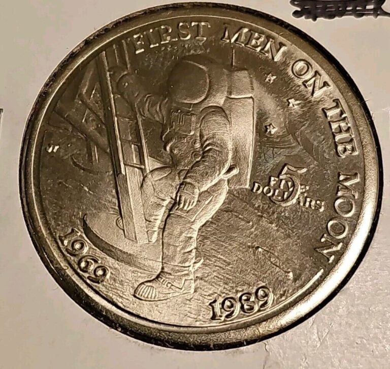 Read more about the article First Men on the Moon 1969-1989 Marshall Islands $5 Coin – Historic Collectible