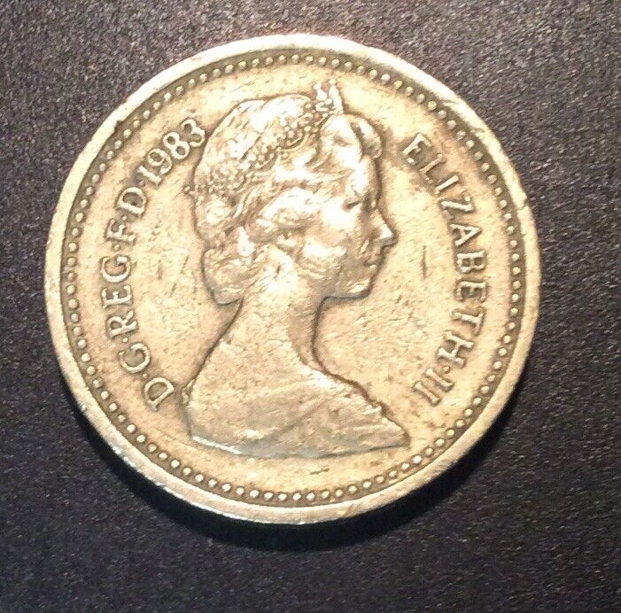 Read more about the article British 1 Pound Coin dated 1983 (first year for 1 pound coin‼️)