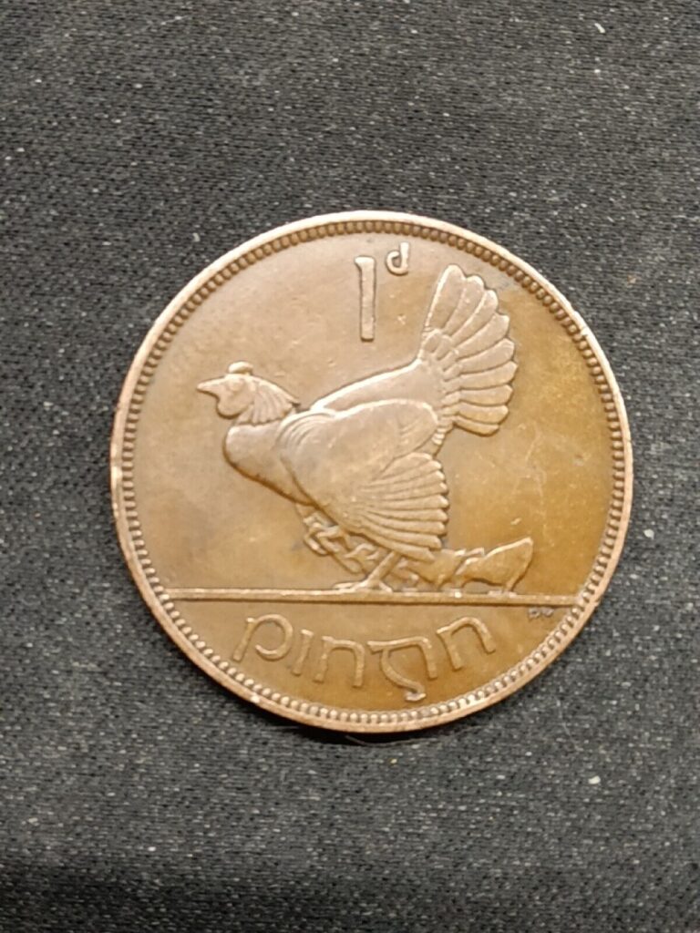 Read more about the article 1928 Ireland penny-lightly circulated