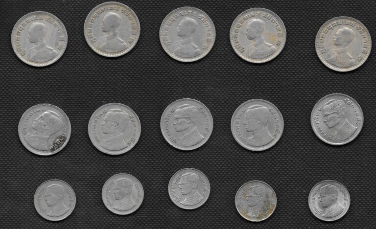 Read more about the article Thailand – Lot of 15 Thai Circulated Mixed Coins