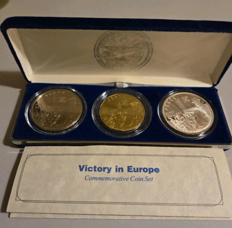 Read more about the article Victory In Europe  Commemorative Coin  Set Republic Of The Marshall Islands