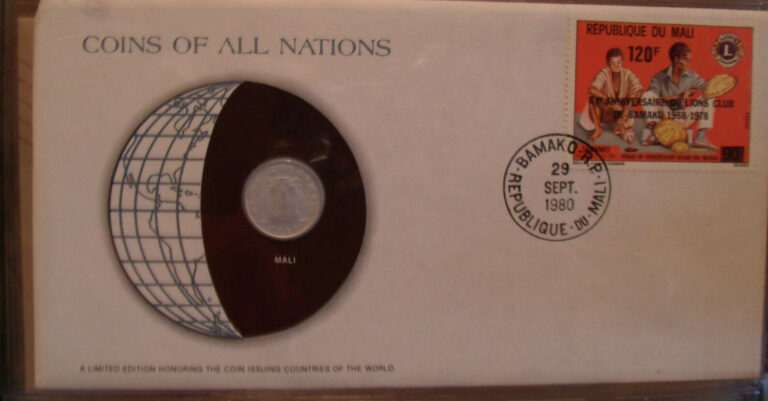 Read more about the article Coins of All Nations Mali 5 Francs 1961 UNC