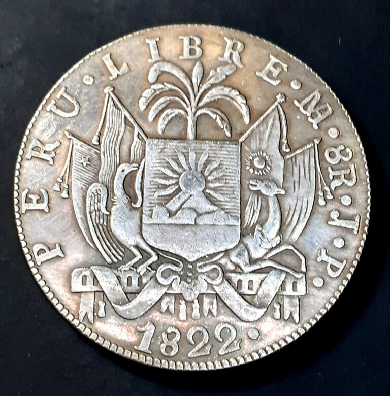 Read more about the article Coin 8 real 1822 Peru