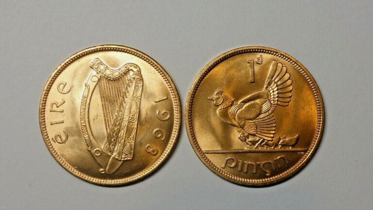 Read more about the article IRELAND: IRISH  HEN PENNY 1968 UNC. LAST DATE ISSUE. FREE SHIPPING
