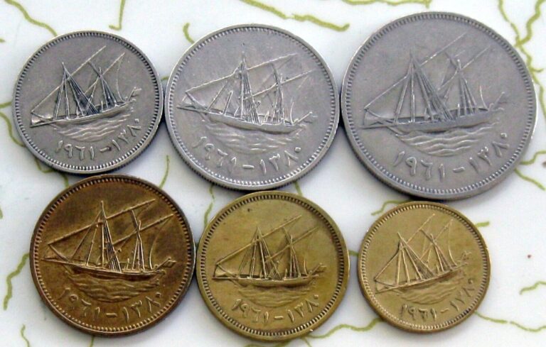 Read more about the article 6COINS KUWAIT 1961 XF 178-175