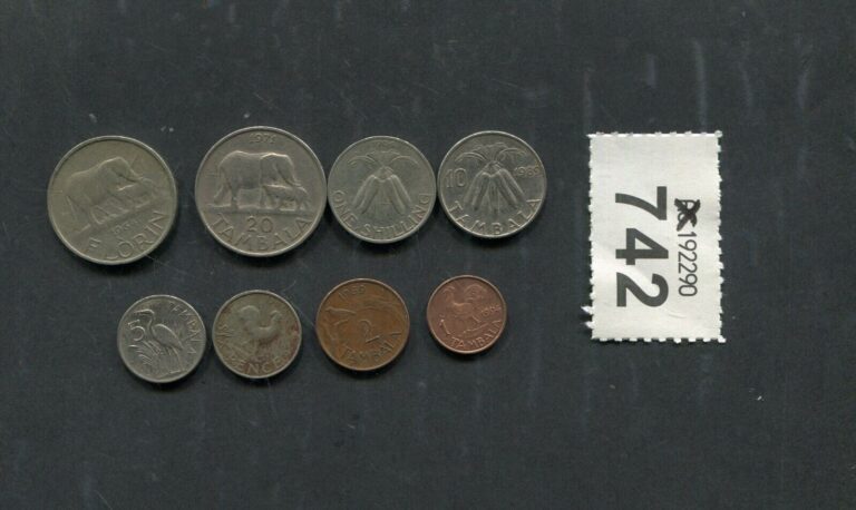 Read more about the article Lot of  8  coins of    Malawi