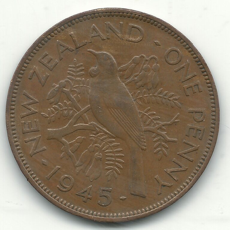 Read more about the article HIGH GRADE XF/AU 1945 NEW ZEALAND LARGE PENNY-JUN014