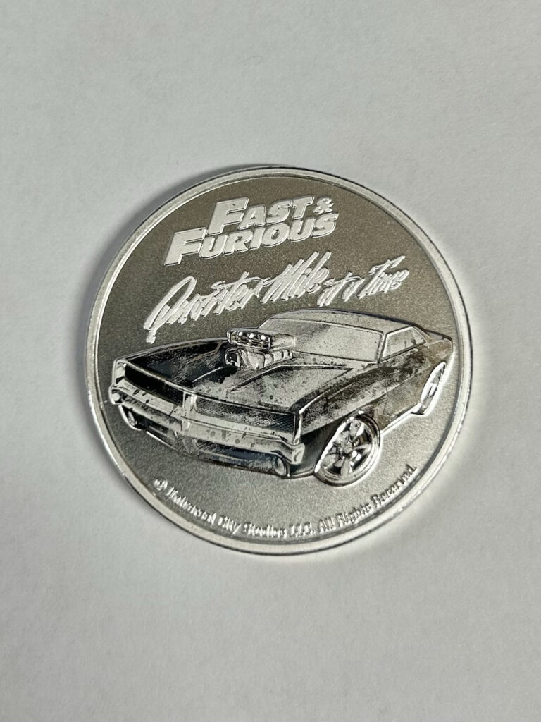 Read more about the article 2023 1 oz 0.999 Samoa $2 Fast and Furious Silver Coin