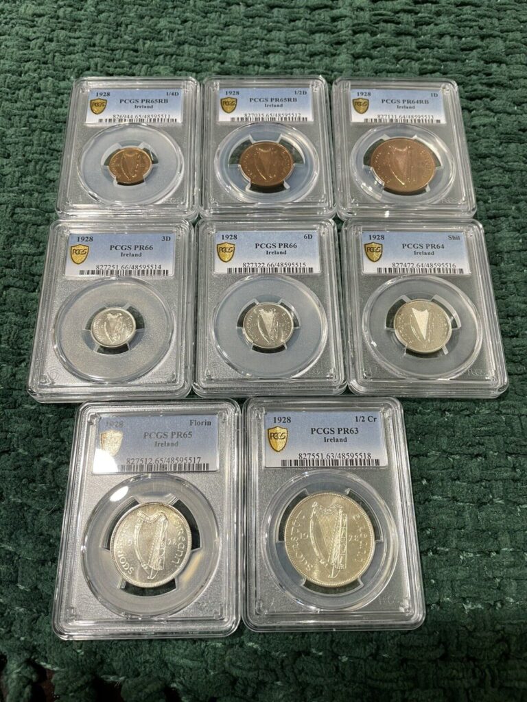 Read more about the article 1928 Ireland Proof Set PCGS