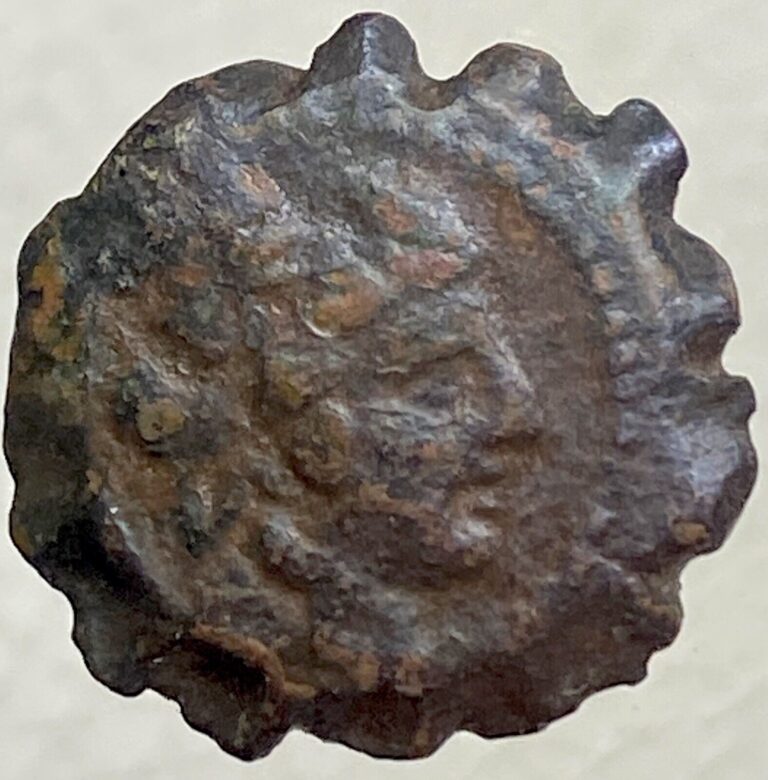 Read more about the article Ancient Greek Seleucid Kingdom Certified 128-122BC Coin Alexander II Serrated
