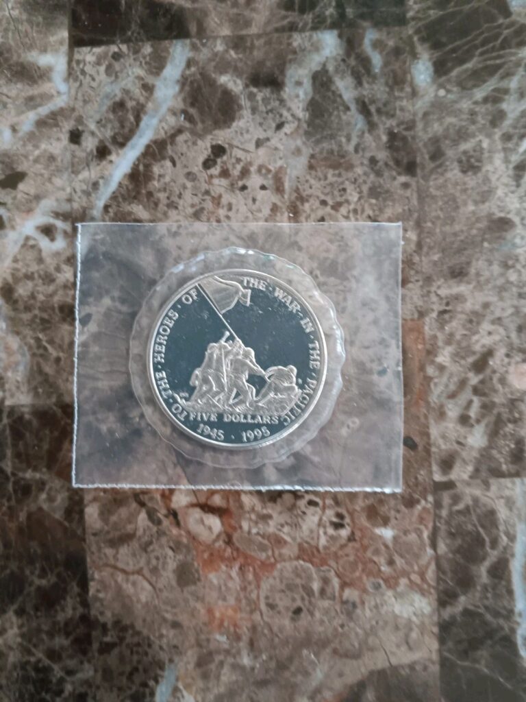Read more about the article Marshal Islands – Heroes of War in the Pacific – $5 Commemorative Coin 1995