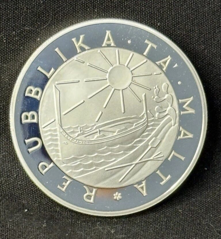 Read more about the article Malta 5 Pounds 1981 925 Silver Proof IYOC Children