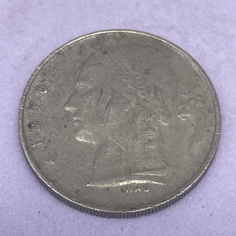 Read more about the article 1970 Burundi 1 Franc  Coin