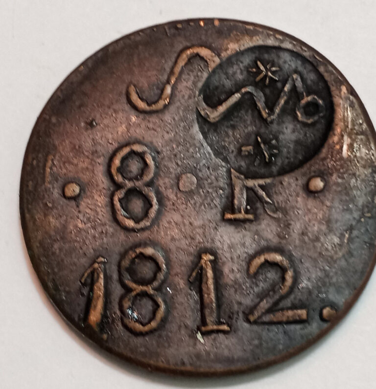 Read more about the article 1812 MEXICO  Revolution War of Independence  Oaxaca SUD Reales 8R Coin