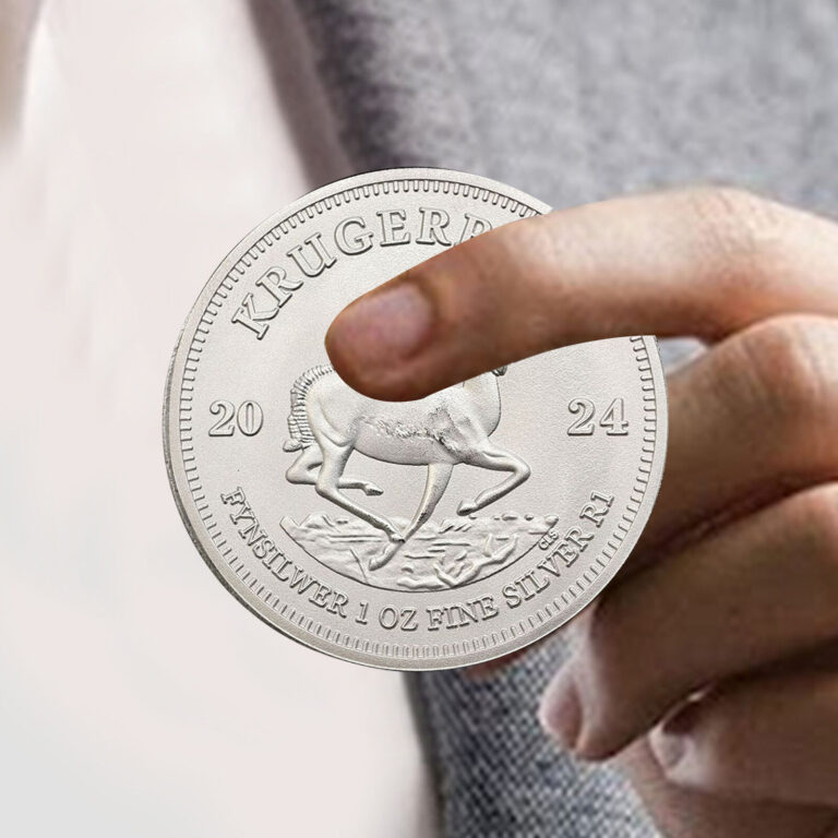 Read more about the article NEW 2024 Krugerrand Silver 1 oz 999 Silver Coin 1 Rand South Africa 999