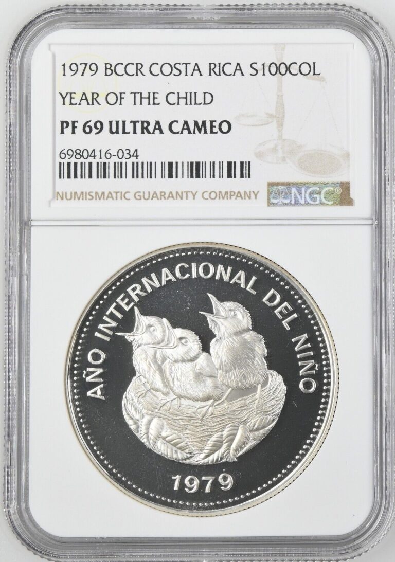 Read more about the article 1979 Costa Rica 100 colones Proof .925 Silver – Year of the Child