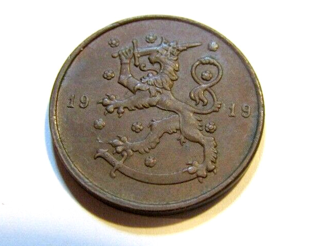 Read more about the article Finland 1919 10 Pennia Coin