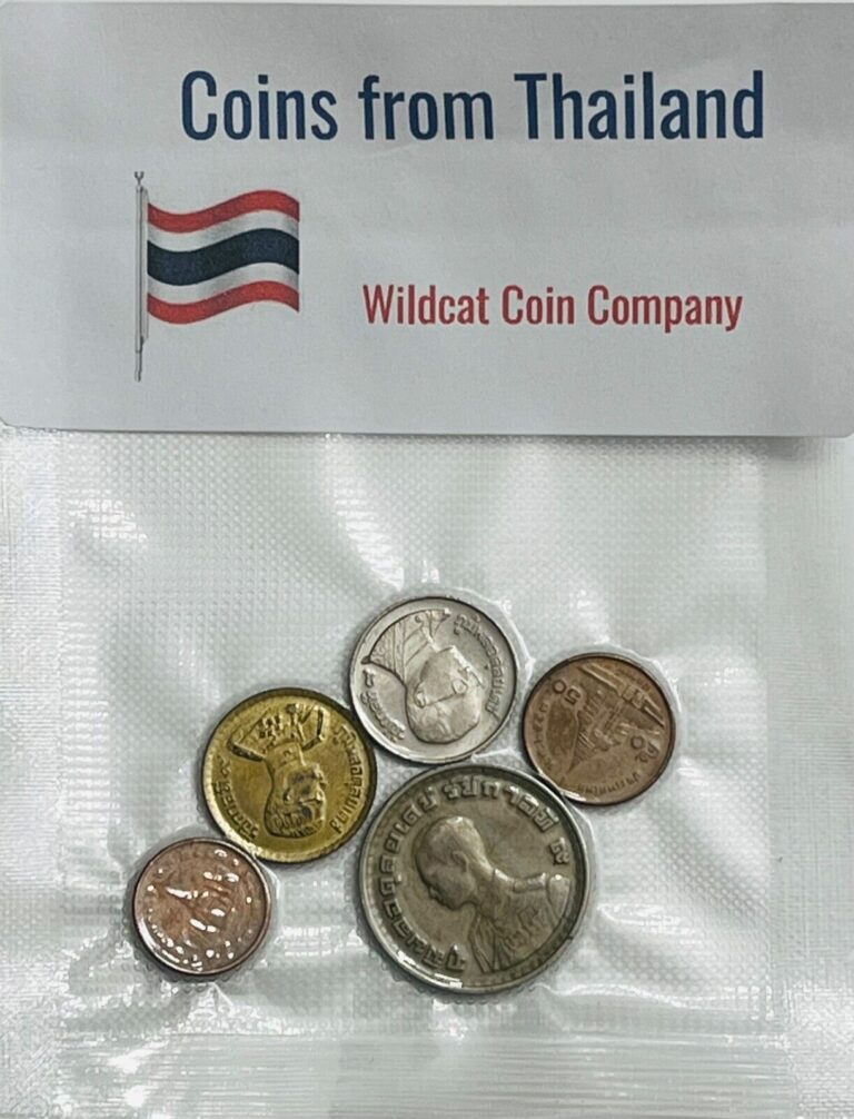 Read more about the article Thailand Coins – 5 Random Coins – Free Shipping