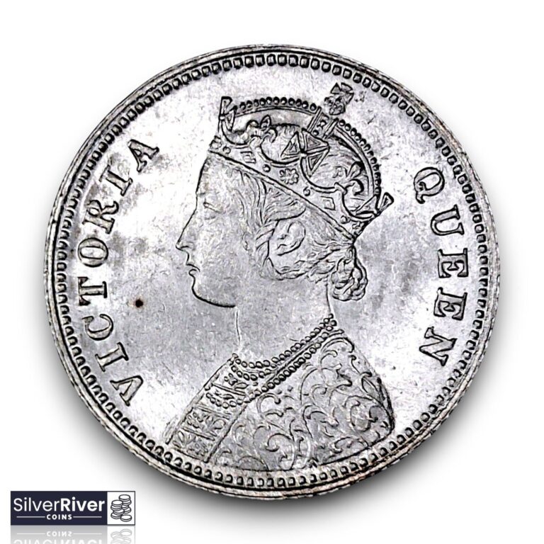 Read more about the article 1862-B India Silver 1/4 Rupee (*BRILLIANT UNCIRCULATED/GEM*) – Lustrous