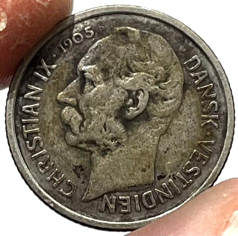 Read more about the article 1905 Silver Danish West Indies 10 Cents Denmark Colonial Coin Scarce Type