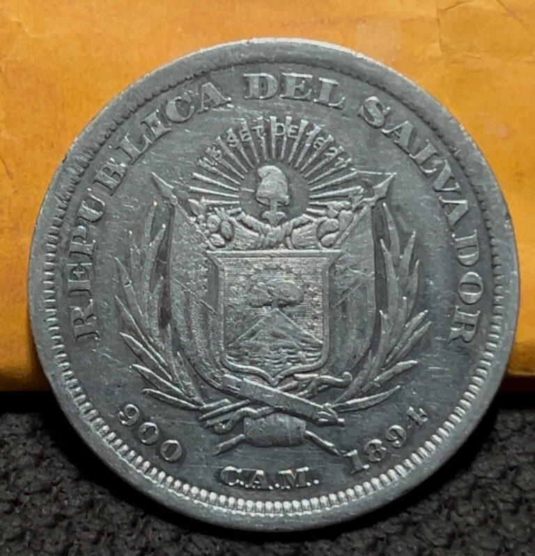 Read more about the article El Salvador 1894 1 Peso