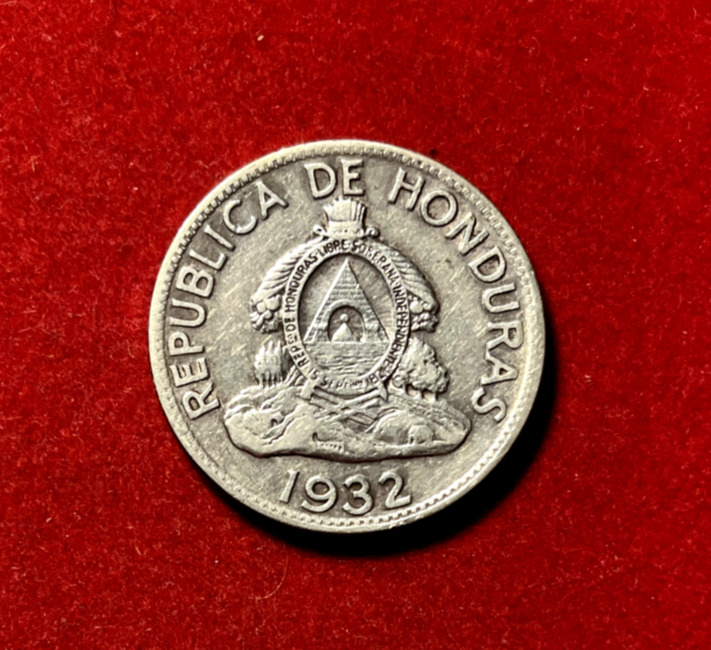 Read more about the article Honduras 1932 Lempira Silver Coin KM#75 1M Mintage T3960