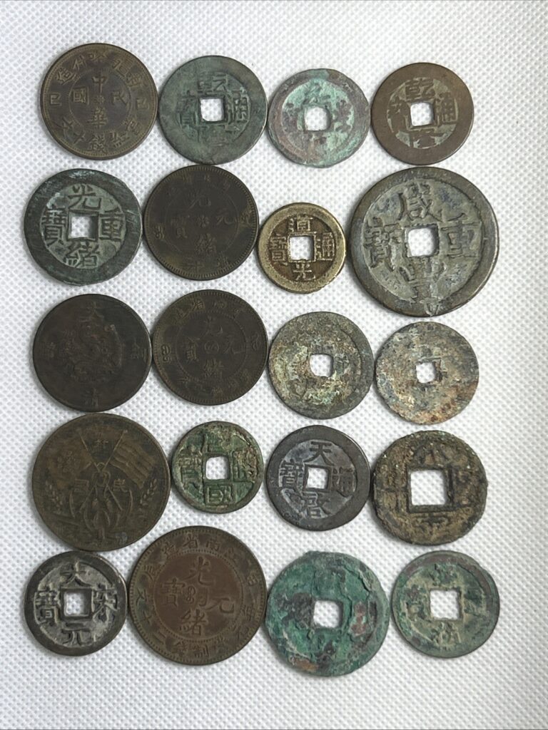 Read more about the article 20 coins from the Qing Dynasty and the Republic of China #077