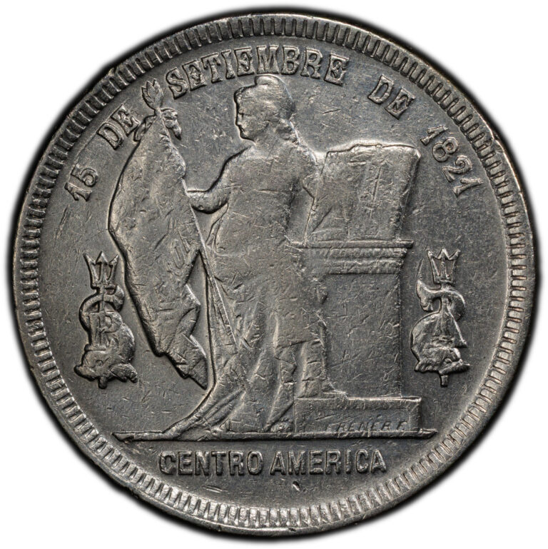 Read more about the article 1892/0 HONDURAS 1 PESO PCGS XF DETAILS – 92/0 OVERDATE VARIETY (02571)