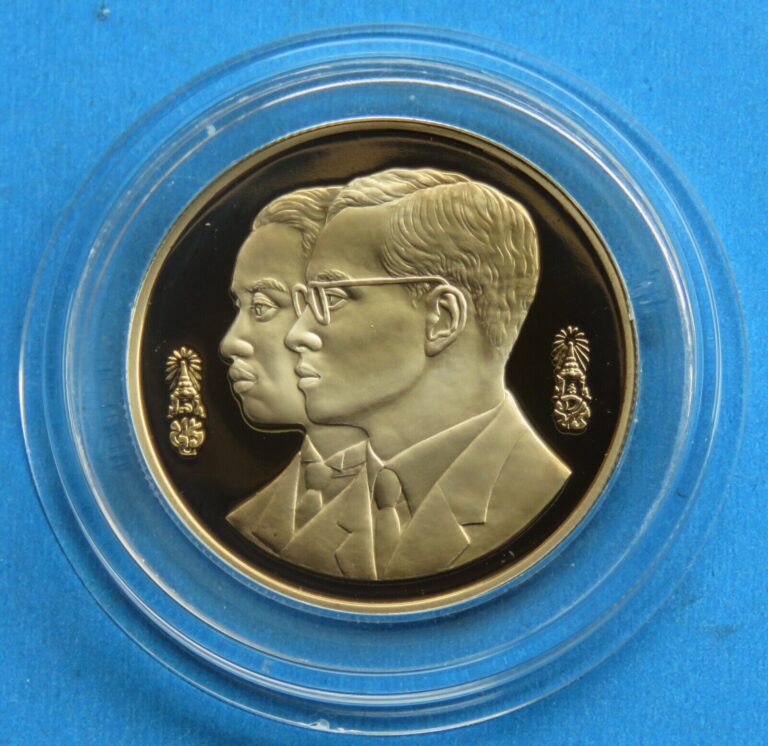 Read more about the article Thailand 1994 Coin 10 Baht Proof King Rama 9 Royal Language Academy 60th Anniv.