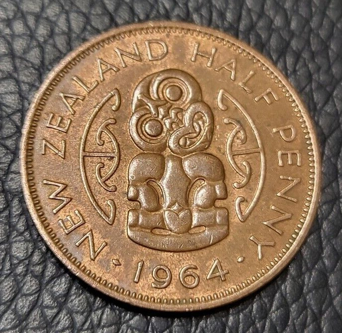 Read more about the article 1964 New Zealand Half Penny Coin