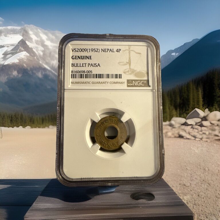 Read more about the article VS2009 (1952) Nepal 4-Paisa  Bullet Coin World War II – *NGC CERTIFIED GENUINE*