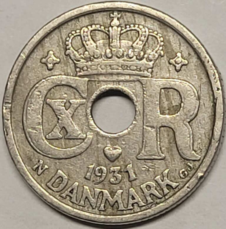 Read more about the article 1931-N DENMARK 10 ORE  **EXTREMELY FINE CONDITION**