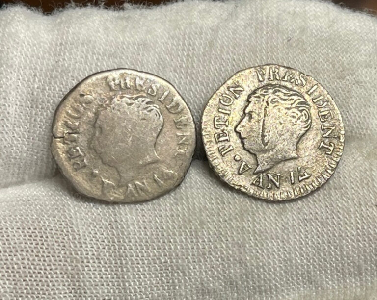 Read more about the article Early Haiti 2 Coins Lot Low Grade