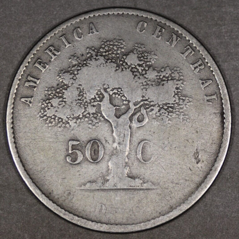 Read more about the article 1865 Costa Rica Silver 50 Centavos