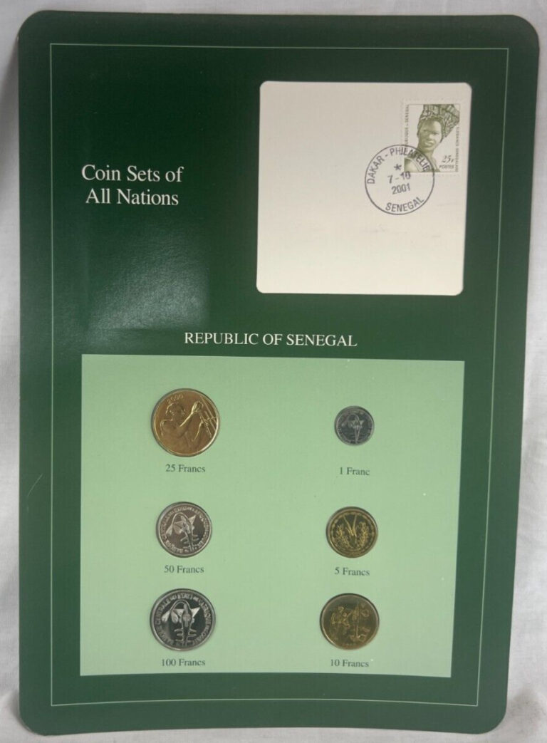 Read more about the article Coin Sets Of All Nations – Senegal – Very Scarce