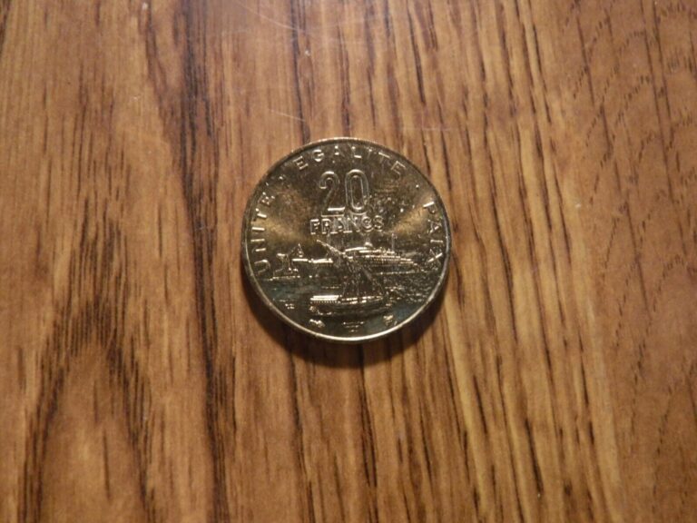 Read more about the article DJIBOUTI 20 FRANCS 1996 HIGH GRADE COIN (169)