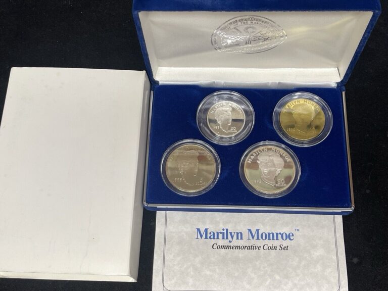 Read more about the article 1995 SILVER Maryland Monroe Commemorative Coin Set The Marshall Islands COA