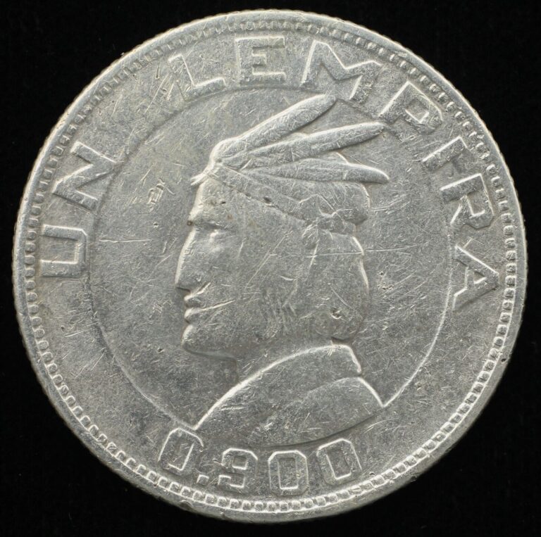 Read more about the article 1937 Honduras 1 Lempira .900 Silver Coin (P0409)