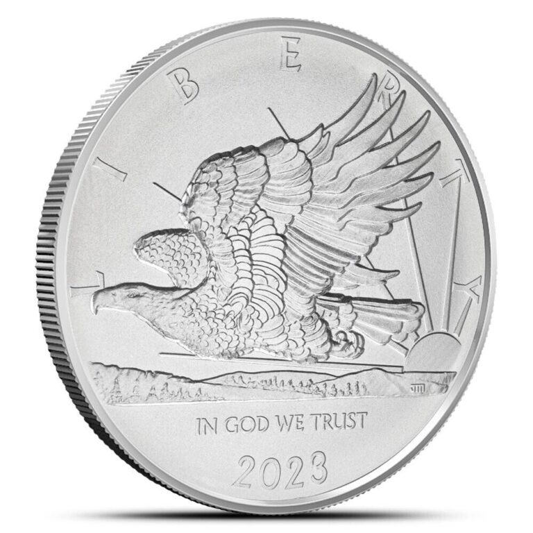 Read more about the article 2023 Samoa John Mercanti Eagle 1 oz Silver Coin