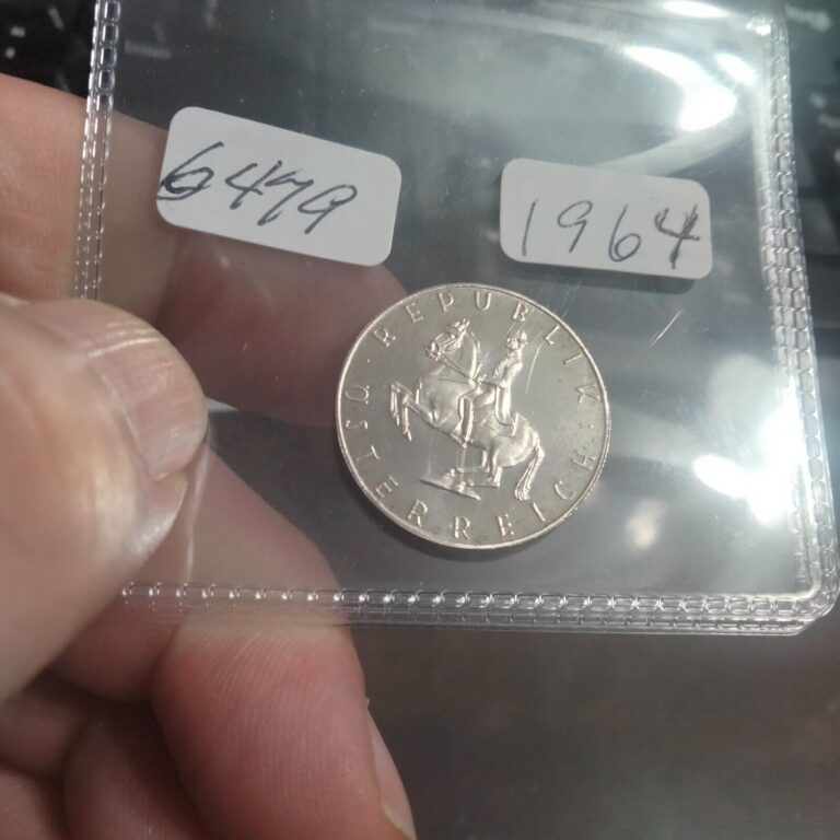 Read more about the article 1964 S SHILLING AUSTRIA SILVER PROOF COIN – BEAUTIFUL COIN —