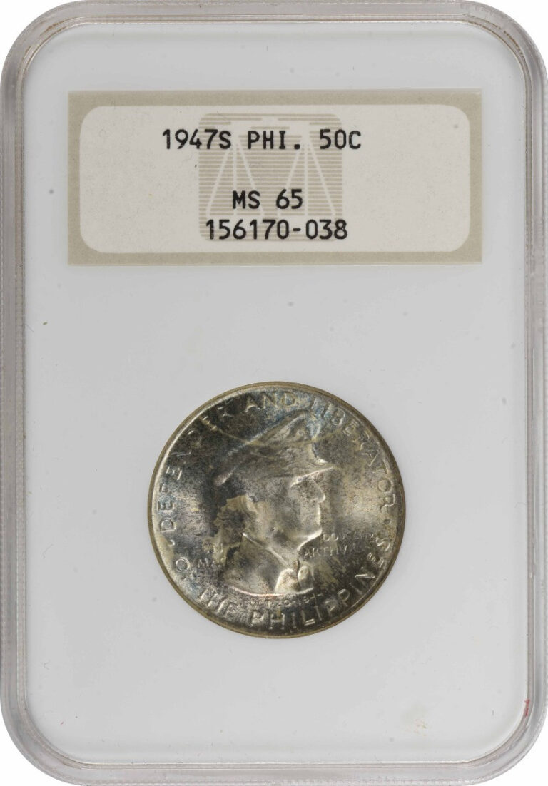 Read more about the article 1947-S Philippines 50 Centavos KM184 MS65 NGC