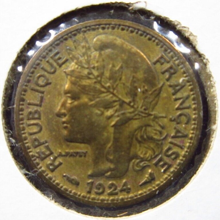 Read more about the article Togo 50 Centimes 1924 France h7550 World Money Coin