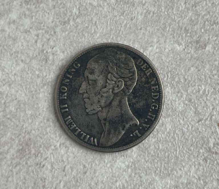 Read more about the article 1848 Netherlands 1 One Gulden – Silver L2