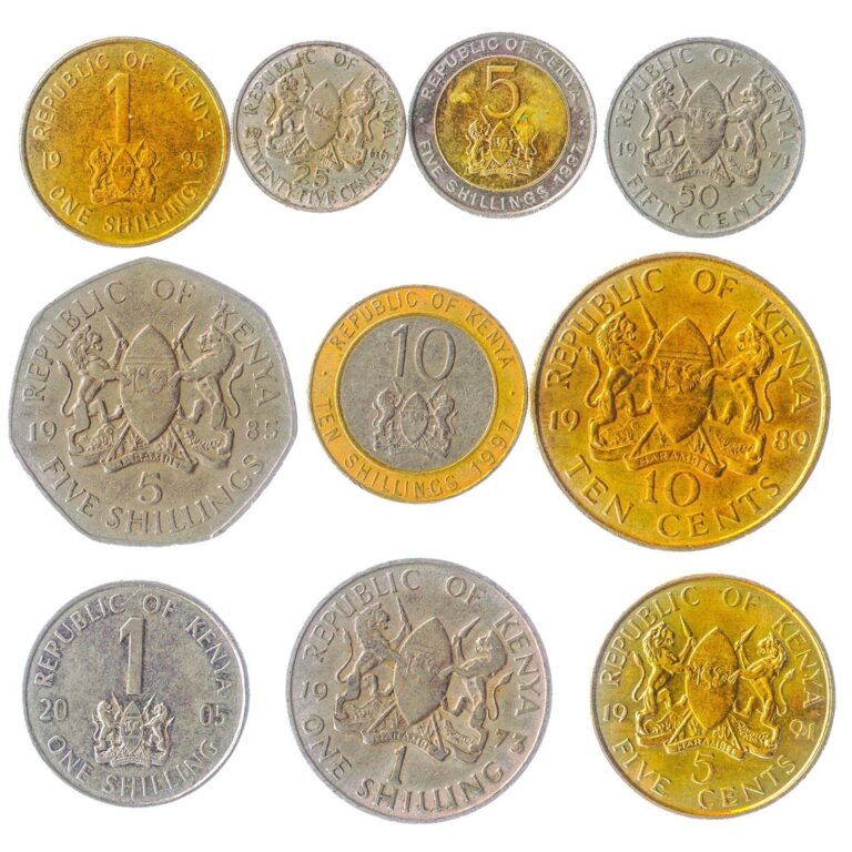 Read more about the article Kenya 10 Mixed Coins | Cents | Shillings | East Africa | Kenyan Currency | Si…