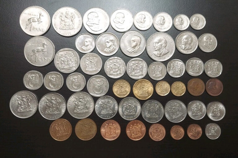 Read more about the article South Africa Coin Collection Lot Of 50 All Different Coins African Wild Life