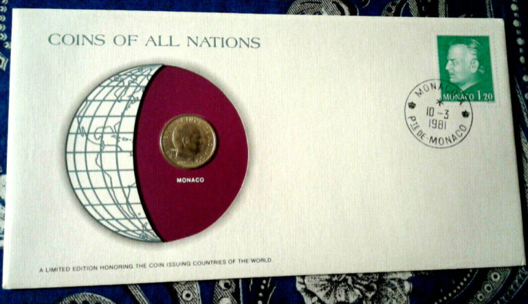 Read more about the article Coins of All Nations Monaco 10 centimes 1977 UNC