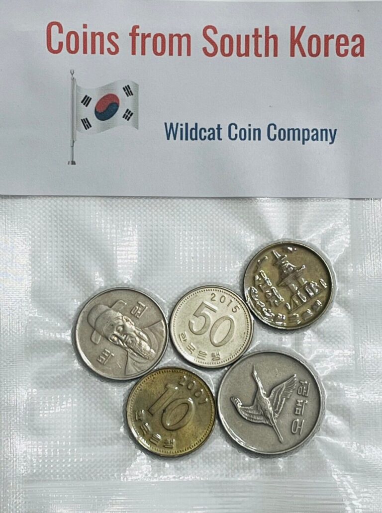 Read more about the article South Korea – 5 Random Coins – Free Shipping