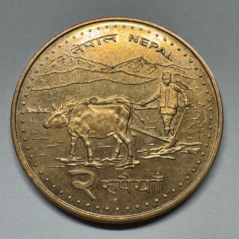 Read more about the article 2009 Nepal 2 Rupees – Beautiful Coin – #B-060